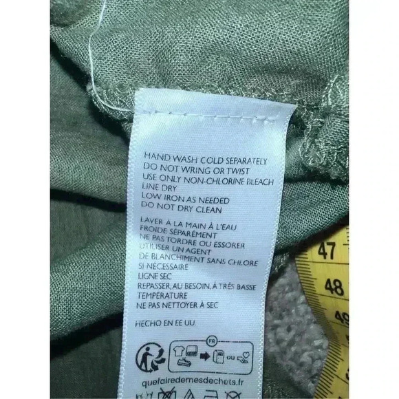 EcoVero M Linen Tunic Tank Top from Urban Sz s Coastal Coquette Round Neck - Picture 7 of 7